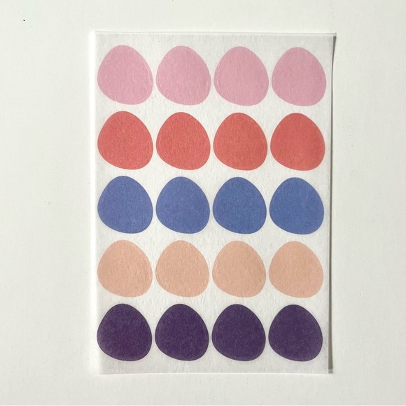 🏷️ aesthetic abstract geometric PET translucent sticker sheet set - Picture 7 of 10